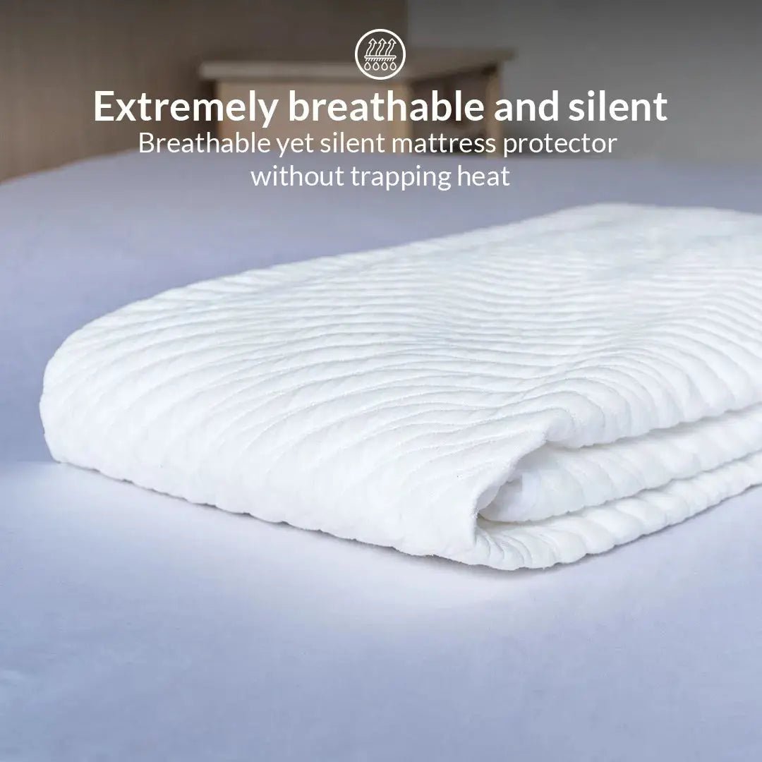 CloudTENCELâ„¢ waterproof mattress protector Tencel waterproof mattress protector- Kapas Living Malaysia