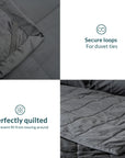 KapasLUXE® quilted comforter set