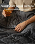 KapasLUXE® quilted comforter / blanket