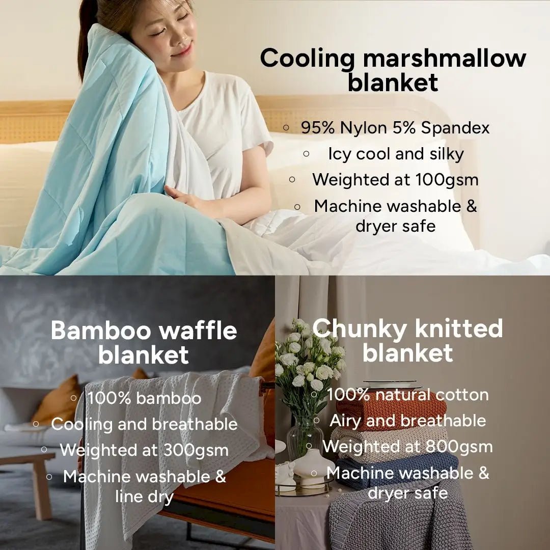 Cooling Marshmallow Blanket