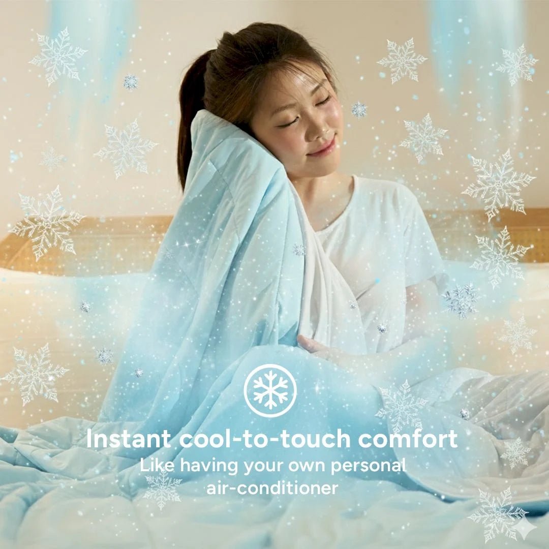 Cooling Marshmallow Blanket