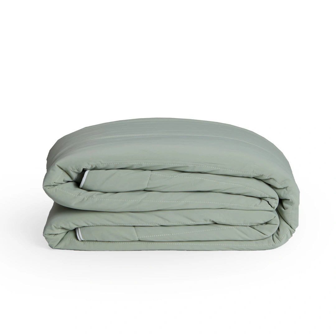 Cooling Marshmallow Blanket Sage green