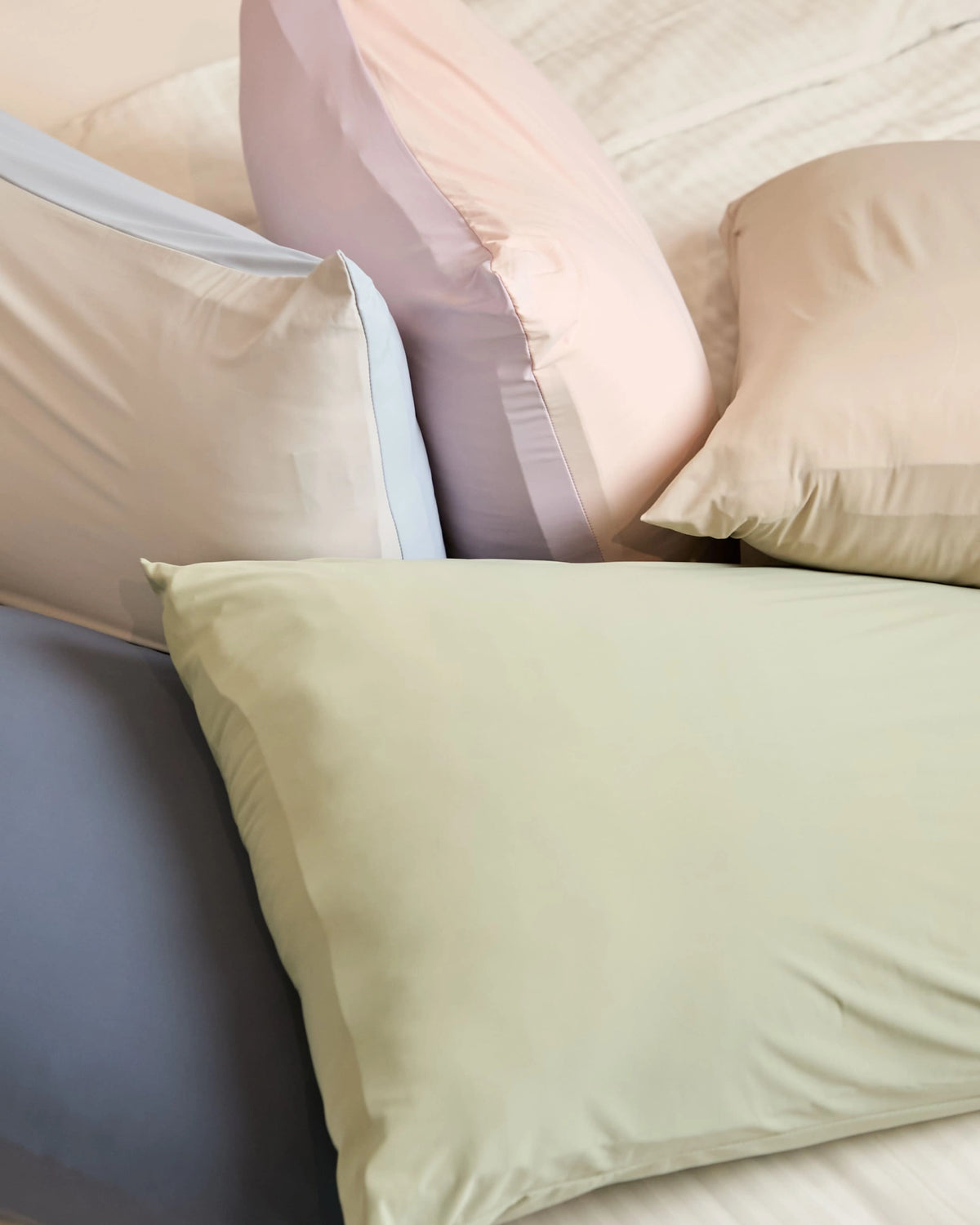 Cooling Pillowcase (x2) - Instant Cool-to-Touch &amp; Stretchable
