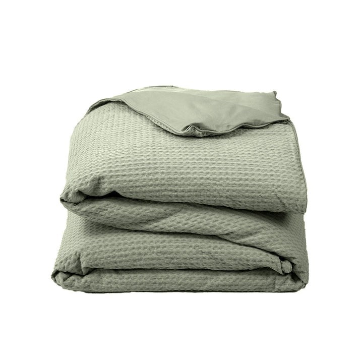 Cotton Waffle Duvet Cover [Clearance] [Limited Weekend Sales]