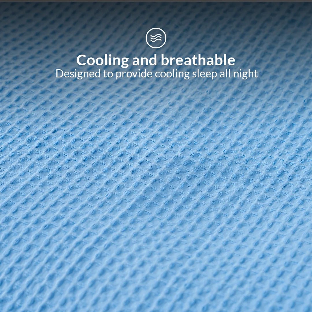 Cotton waffle duvet cover