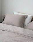 Cotton waffle duvet cover