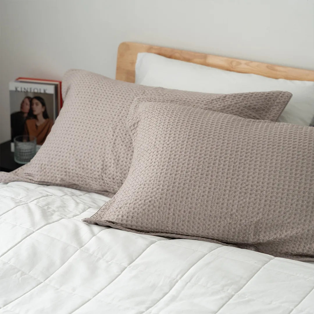 Cotton waffle duvet cover