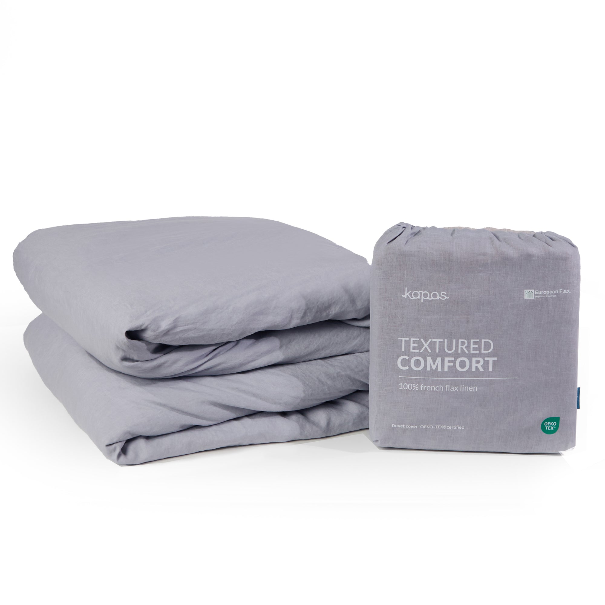 100% French flax linen duvet cover set