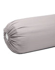 Extra-long staple cotton bolstercase Stone