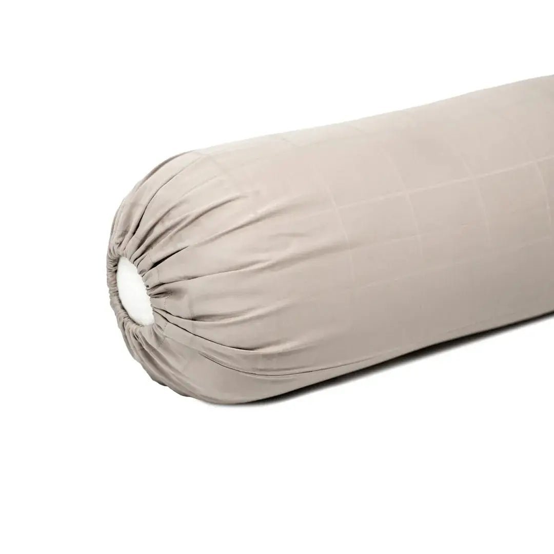 Extra-long staple cotton bolstercase