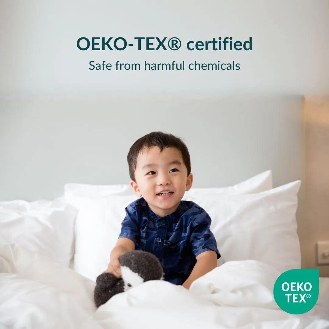 Extra-long staple cotton bolstercase