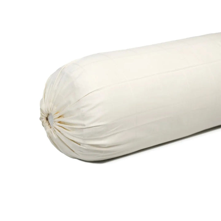 Extra-long staple cotton bolstercase [Limited Weekend Sales]