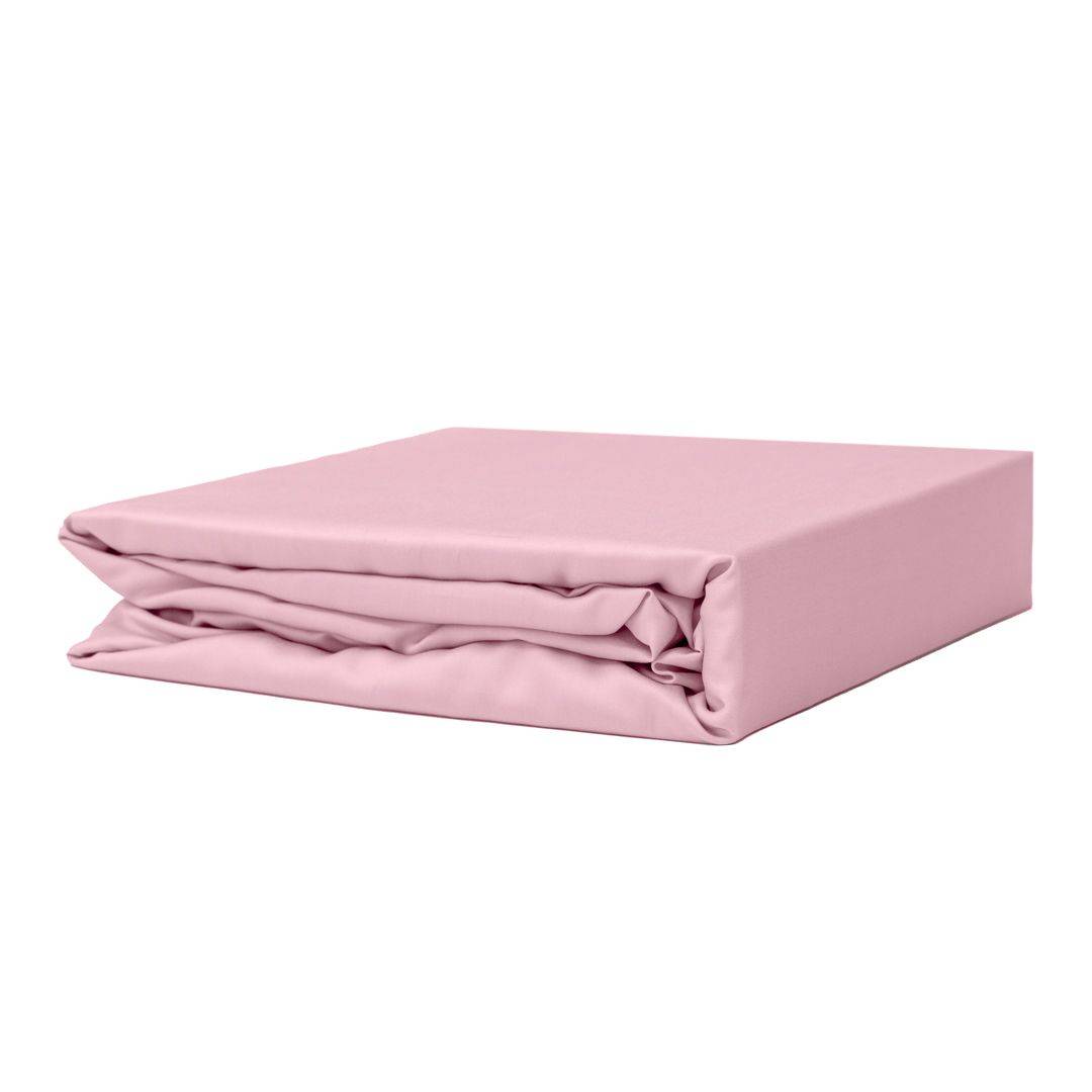 Extra-long staple cotton duvet cover Blush Pink
