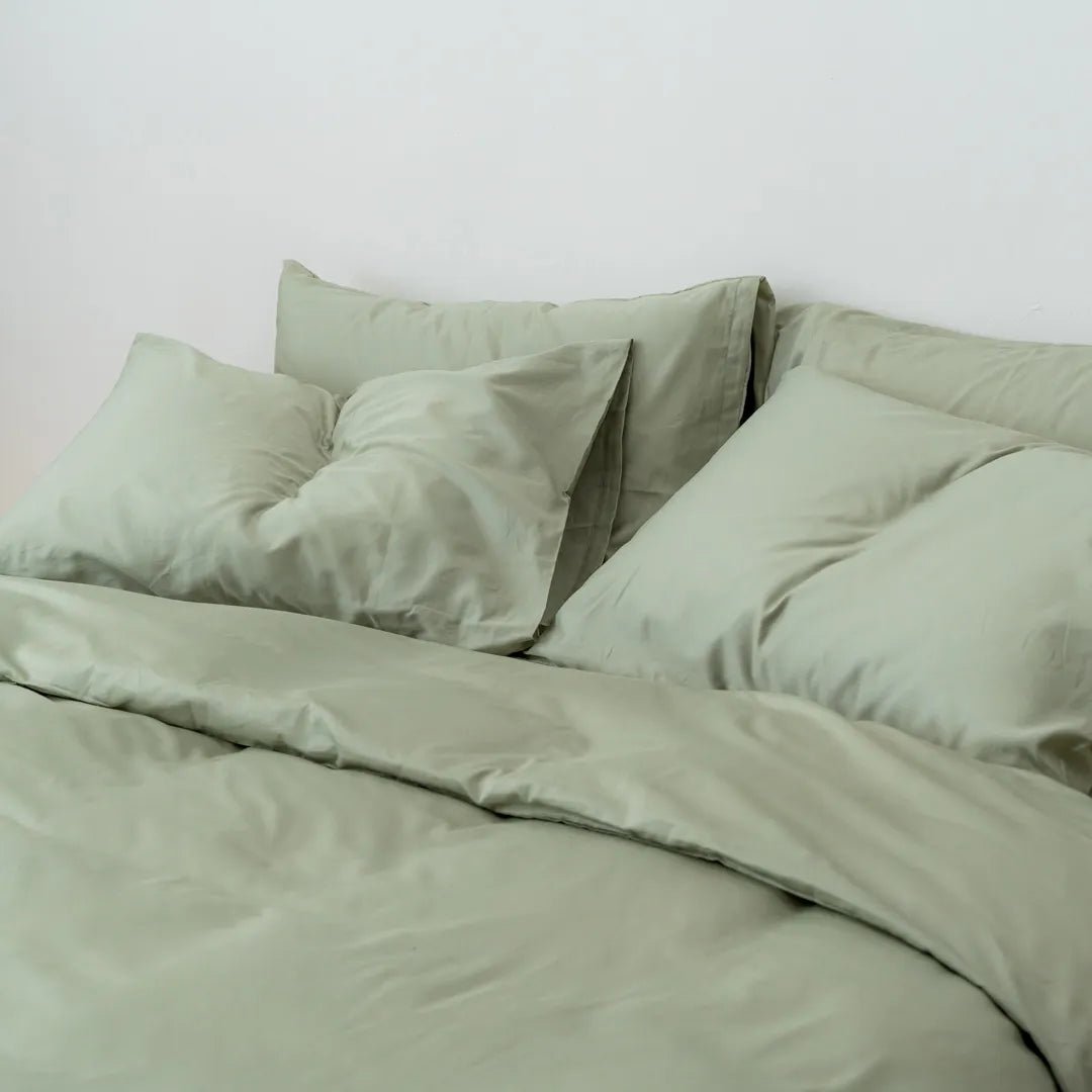 Extra-long staple cotton duvet cover