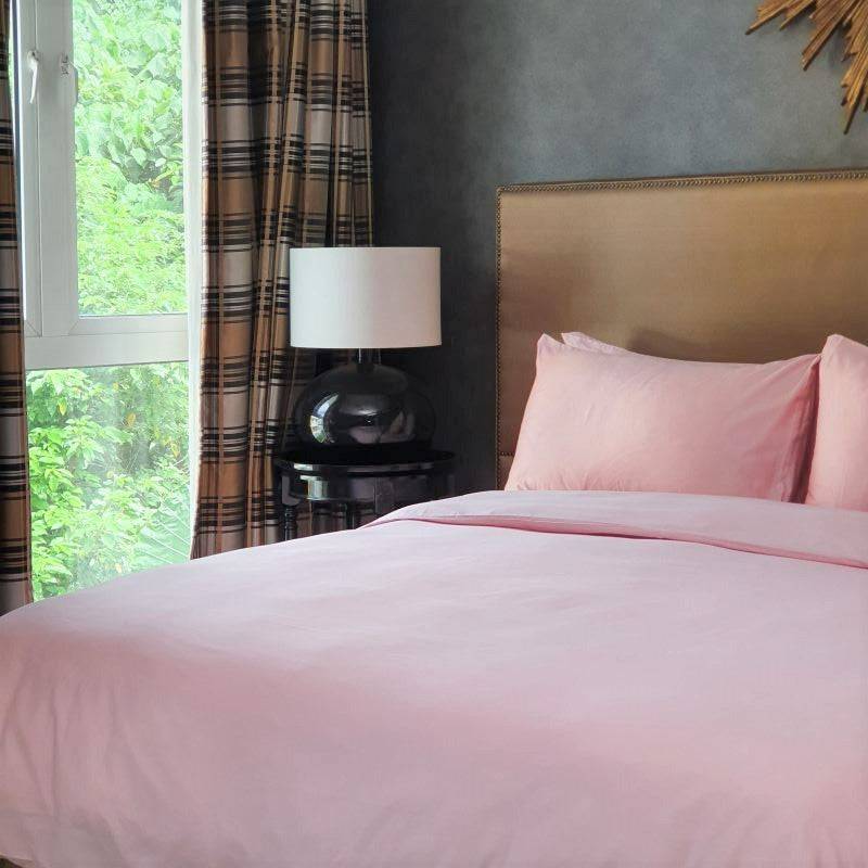 Extra-long staple cotton duvet cover set