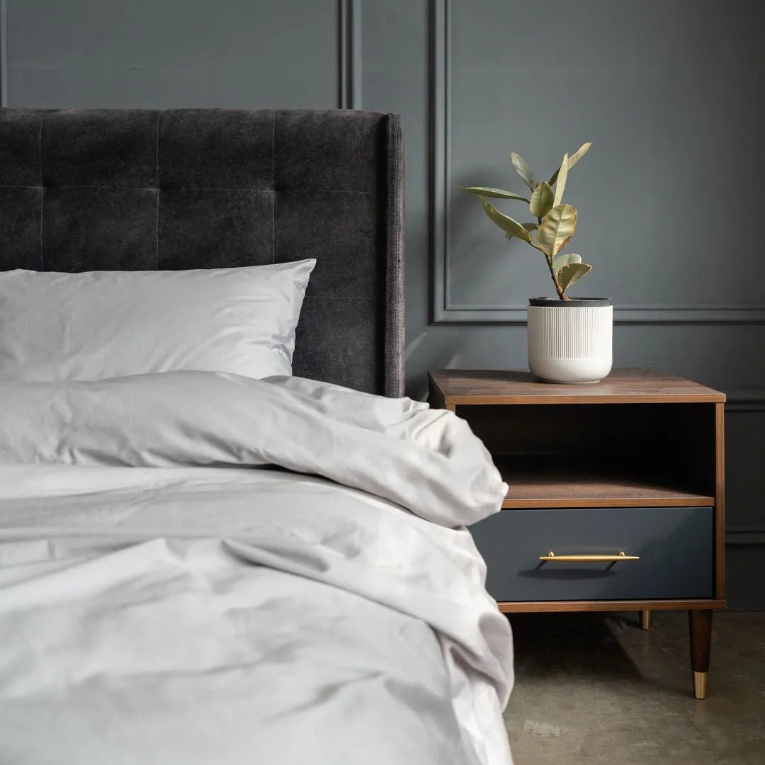 Extra-long staple cotton duvet cover