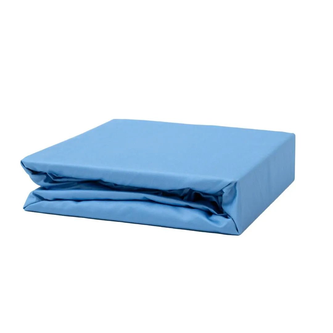 Extra-long staple cotton duvet cover Ocean Blue