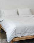 Extra-long staple cotton duvet cover set