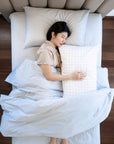 Extra-long staple cotton fitted bedsheet set