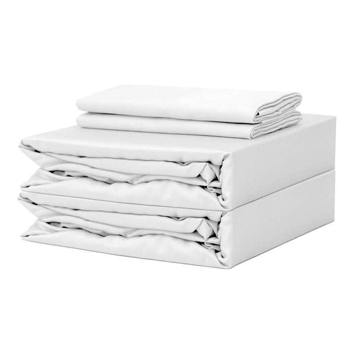 Extra-long staple cotton duvet cover set
