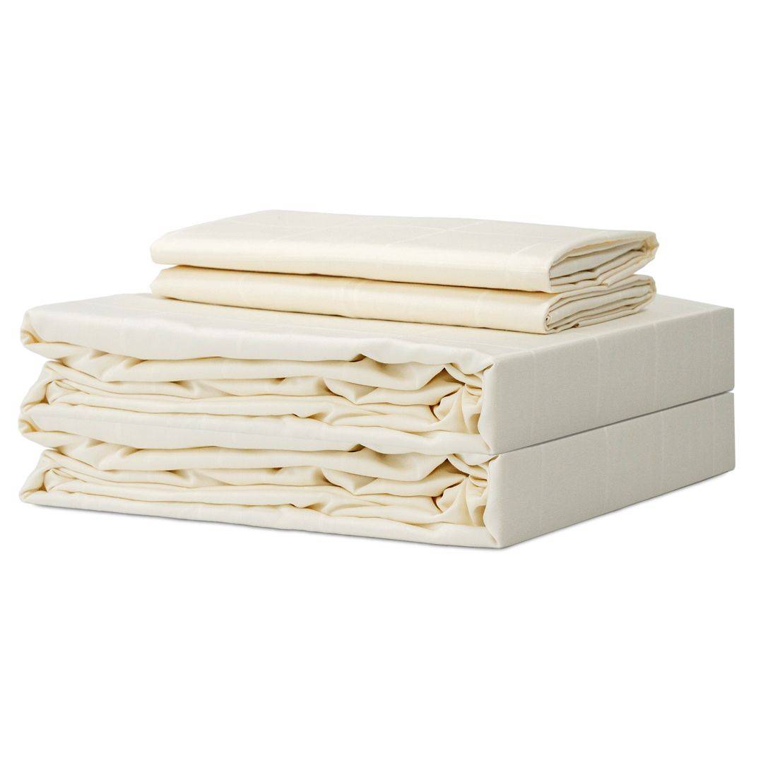 Extra-long staple cotton duvet cover set