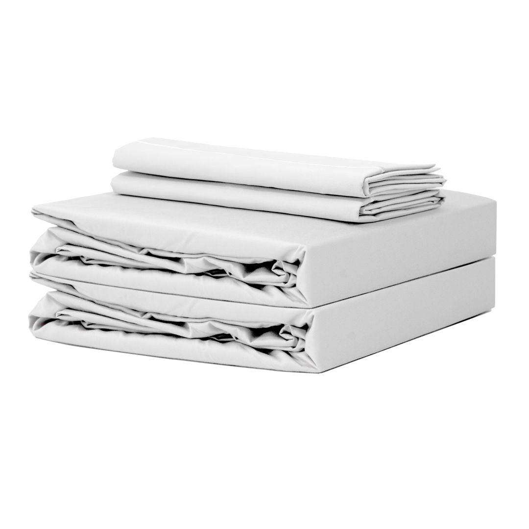 Extra-long staple cotton duvet cover set