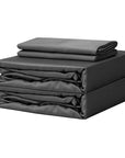 Extra-long staple cotton duvet cover set Shadow Grey