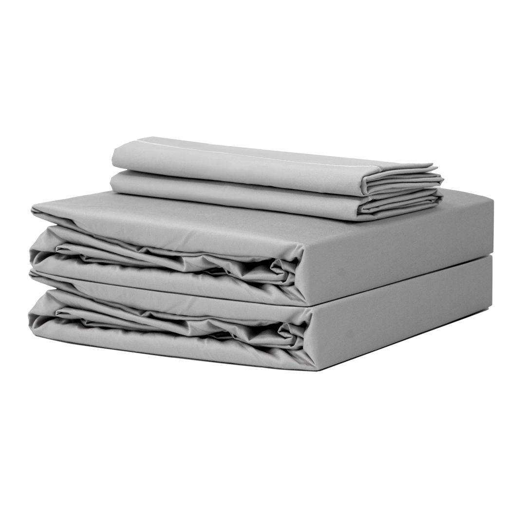 Extra-long staple cotton duvet cover set