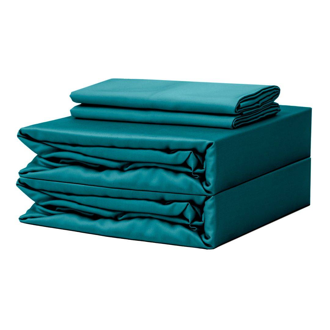 Extra-long staple cotton duvet cover set
