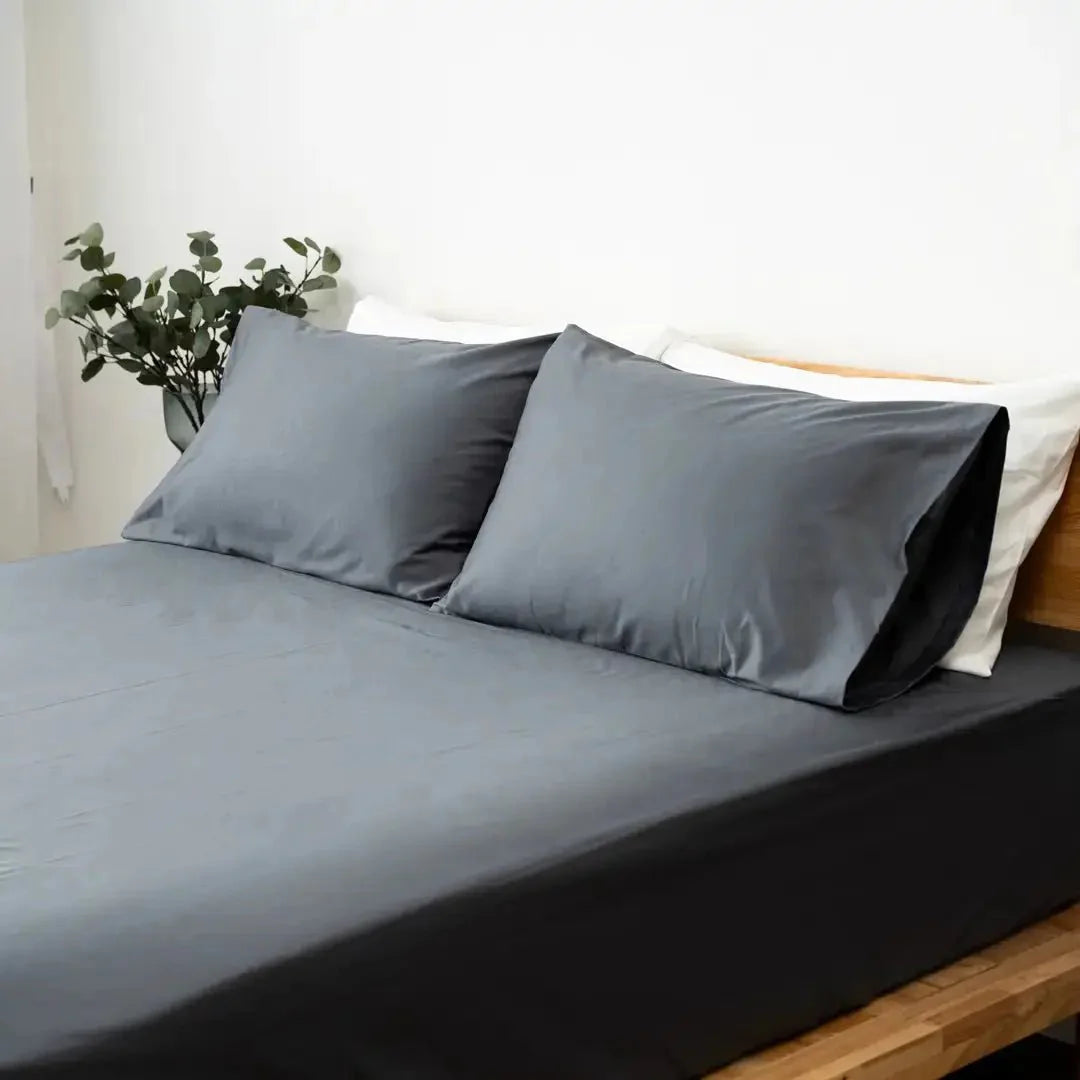 Extra-long staple cotton fitted bedsheet set Cotton fitted bedsheet set- Kapas Living Malaysia