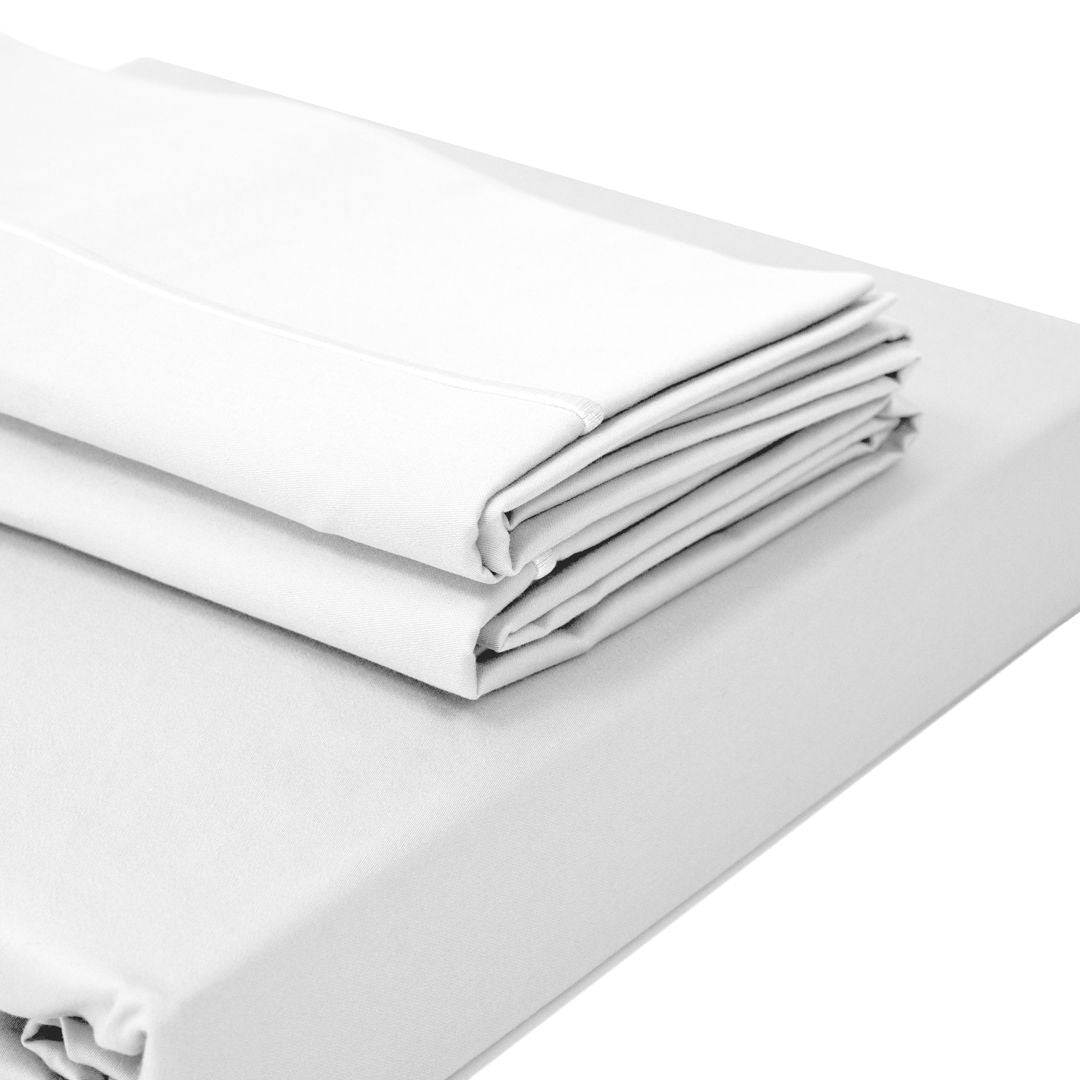 Extra-long staple cotton fitted bedsheet set