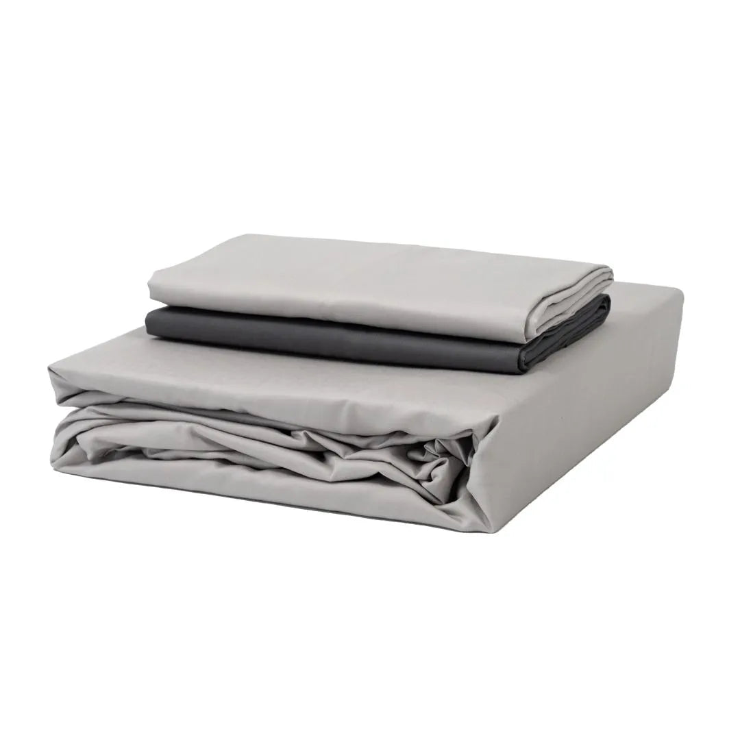 Extra-long staple cotton fitted bedsheet set