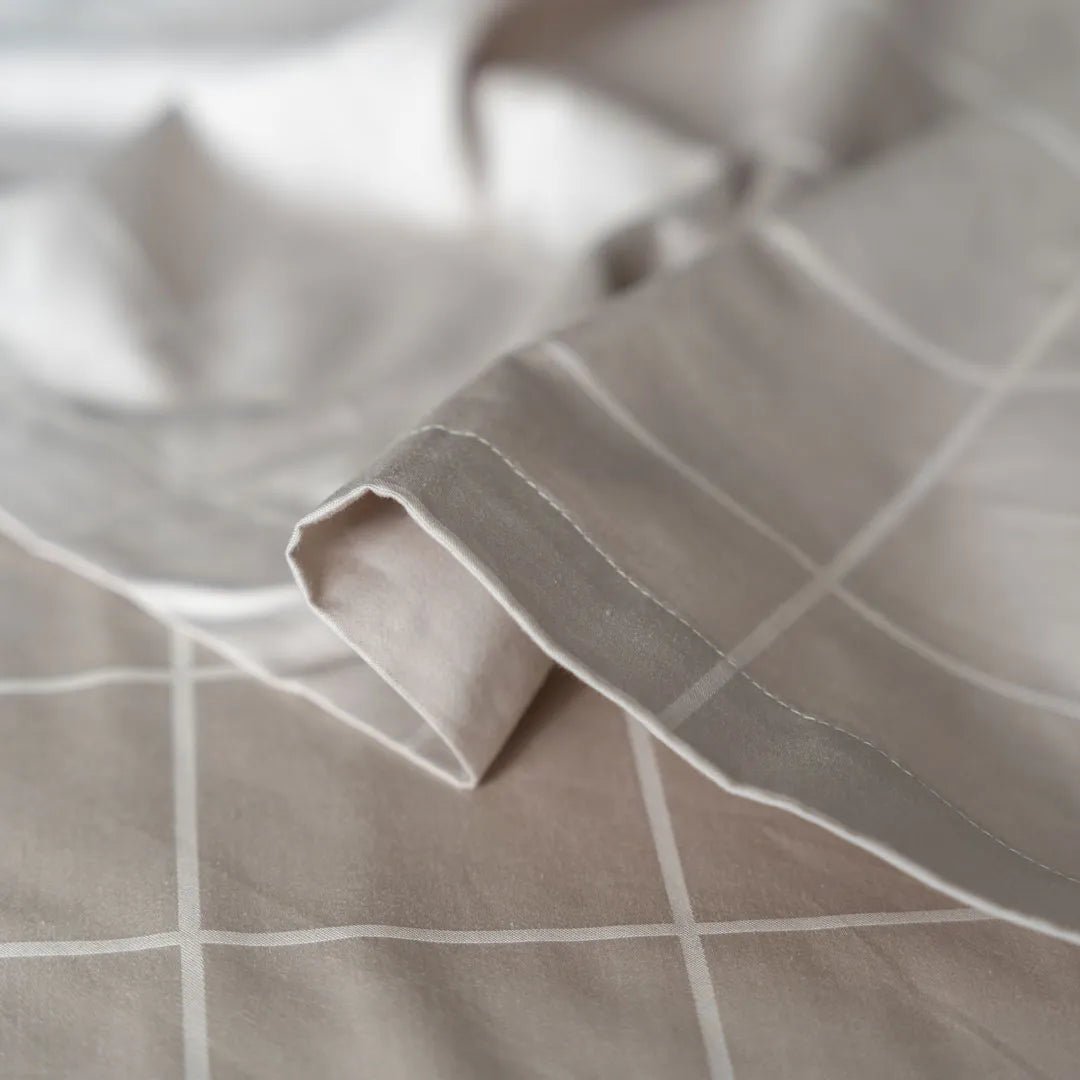 Extra-long staple cotton fitted bedsheet set