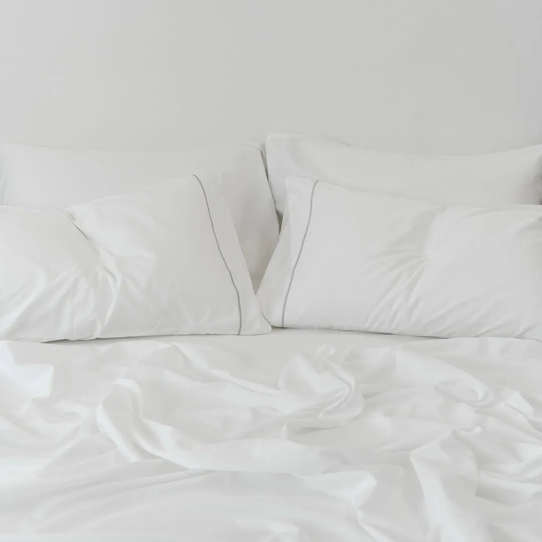 Extra-long staple cotton fitted bedsheet set