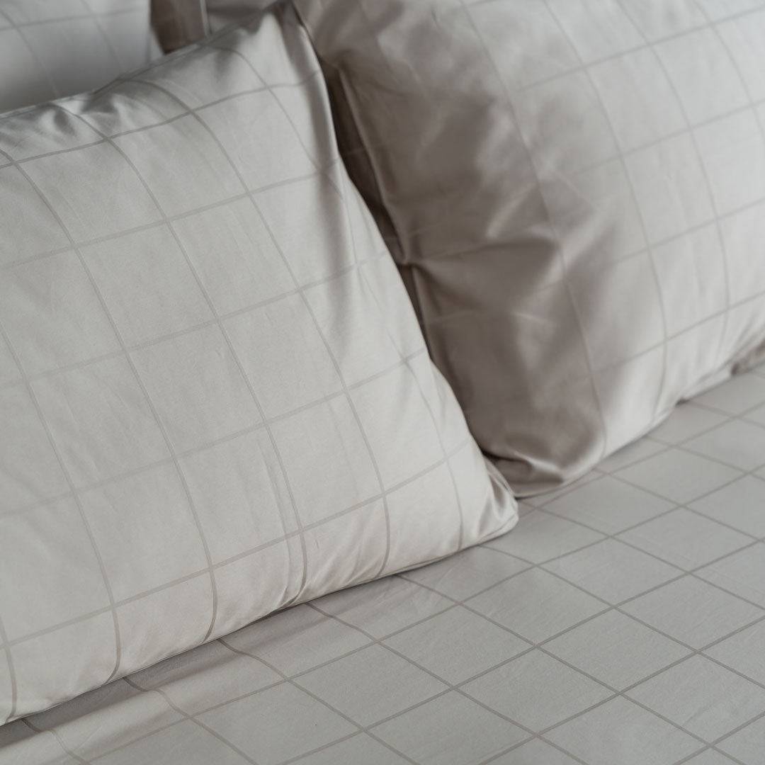 Extra-long staple cotton fitted bedsheet set