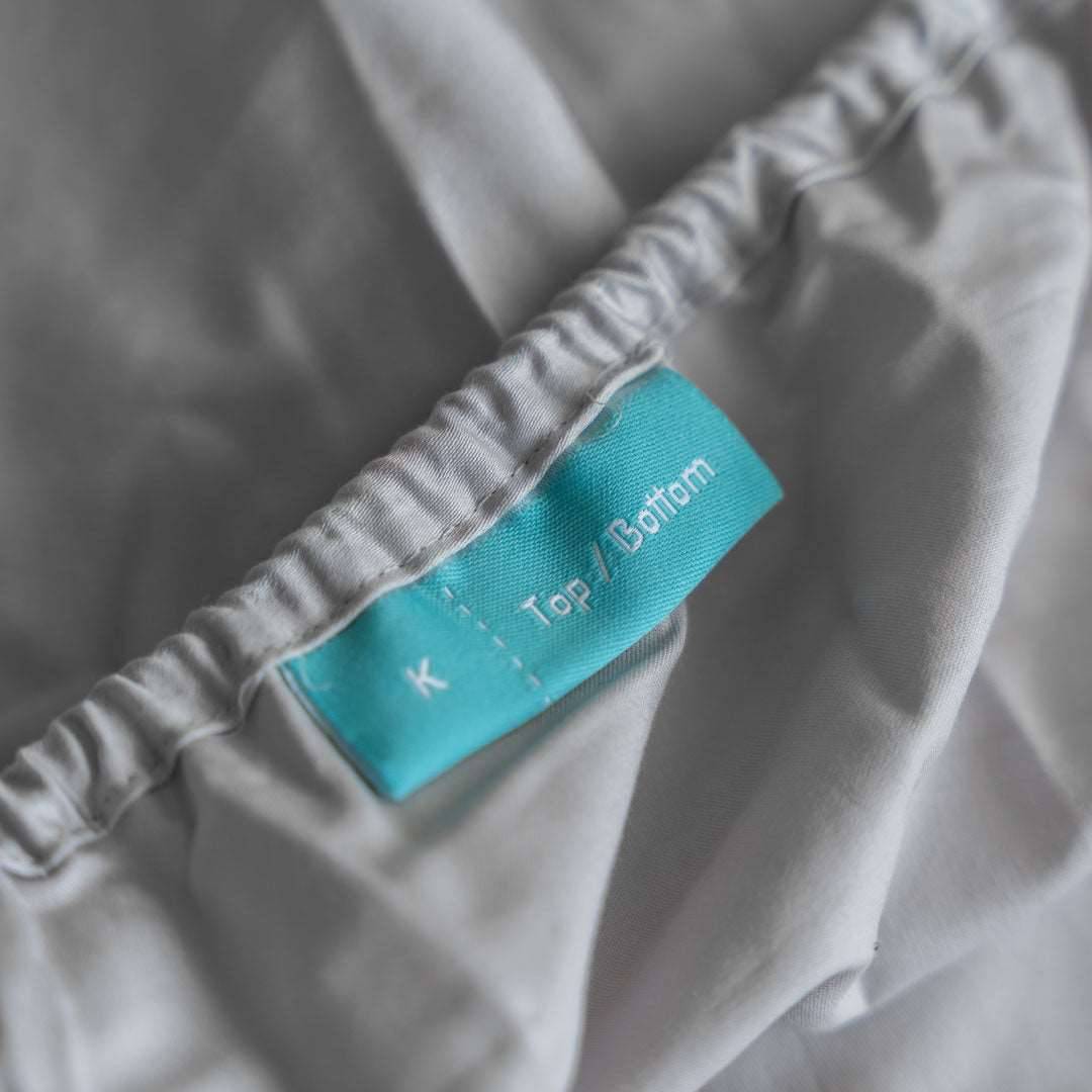 Extra-long staple cotton fitted bedsheet set