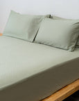 Extra-long staple cotton fitted bedsheet set