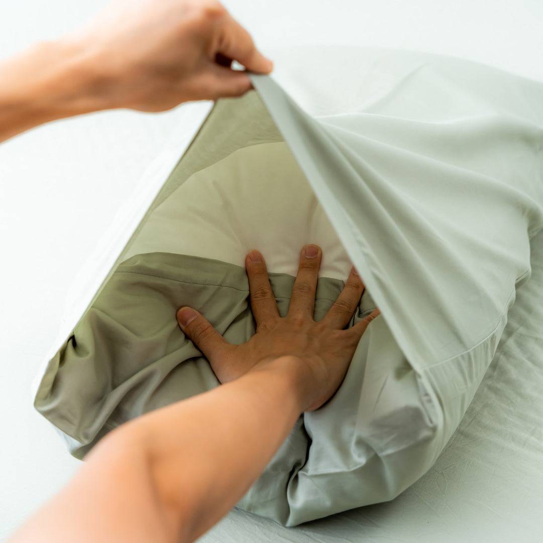 Extra-long staple cotton fitted bedsheet set