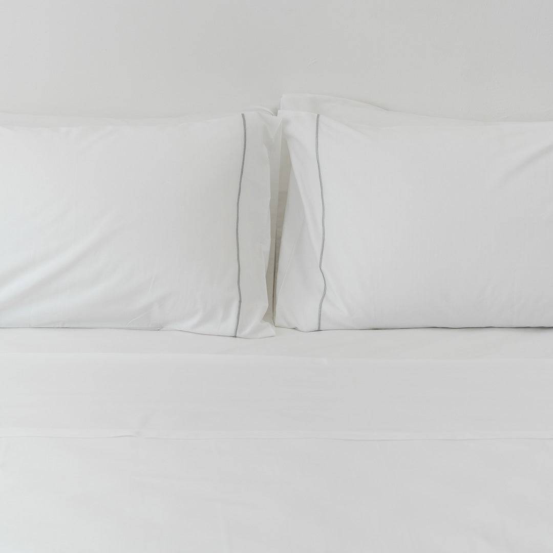 Extra-long staple cotton fitted bedsheet set