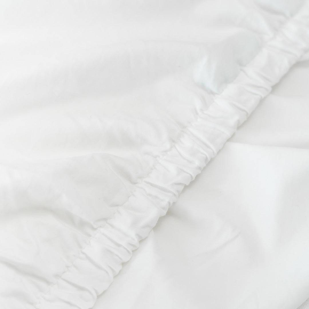 Extra-long staple cotton fitted bedsheet set
