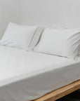 Extra-long staple cotton fitted bedsheet set