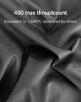 Extra-long staple cotton flat sheet