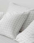 Extra long staple cotton pillowcases (x2) Cotton pillowcases- Kapas Living Malaysia