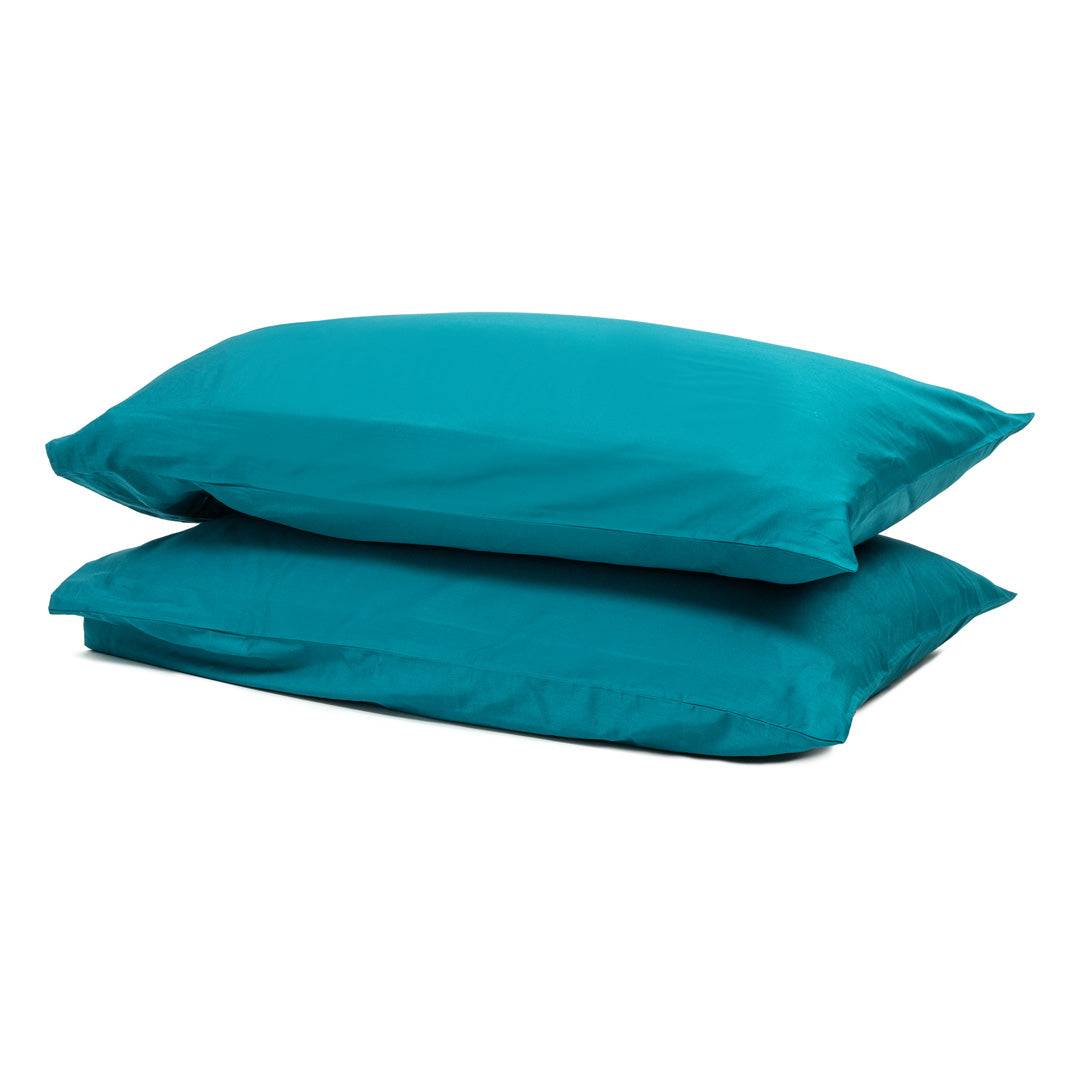 Extra long staple cotton pillowcases (x2) Cotton pillowcases- Kapas Living Malaysia