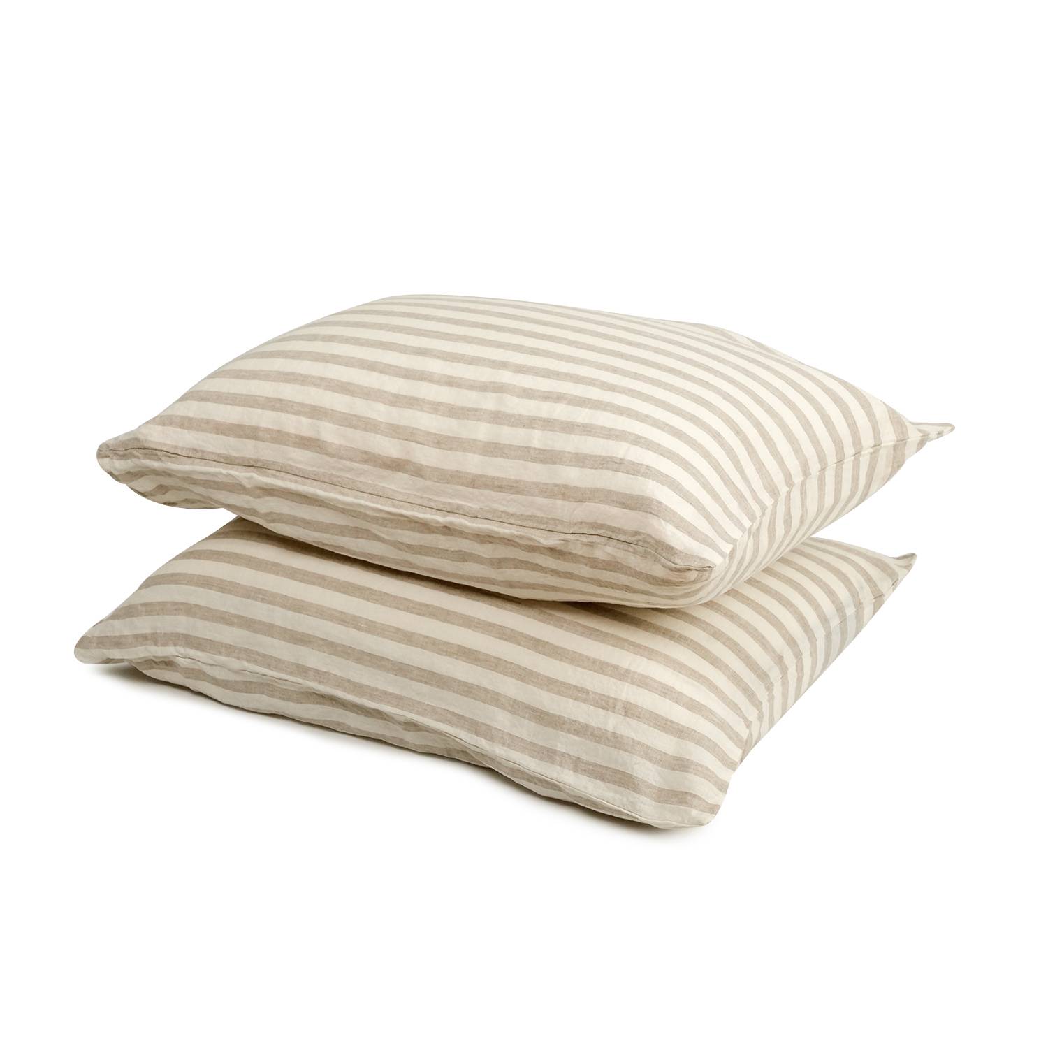 100% French flax linen pillowcase (x2)