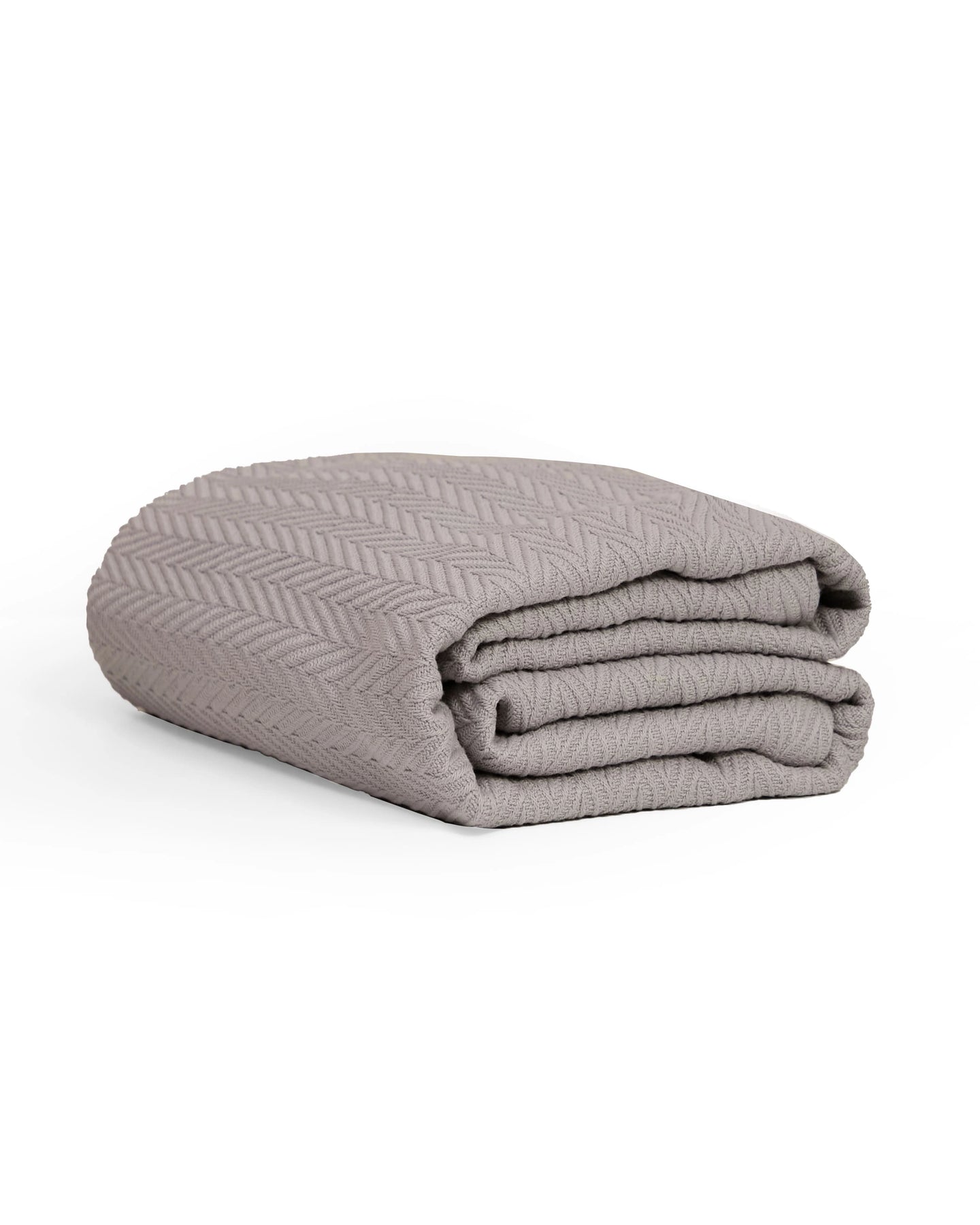 100% Cotton Herringbone Blanket