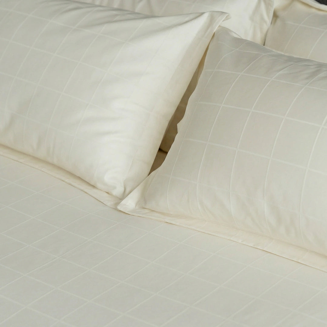 Extra-long staple cotton fitted bedsheet set