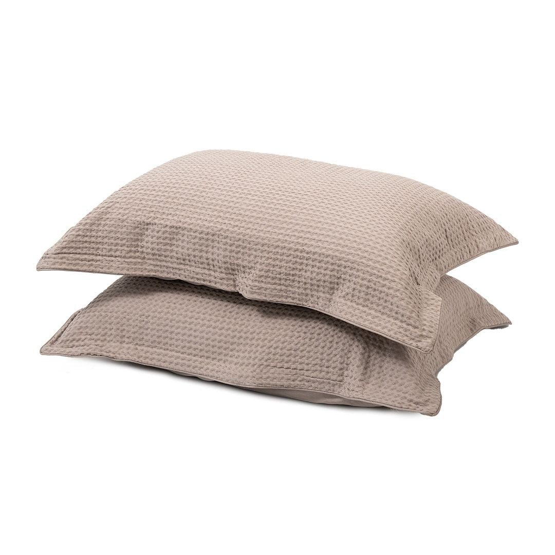 KAPAS LIVING cotton waffle pillowcase (x2) Cotton waffle pillowcase - Kapas Living Malaysia