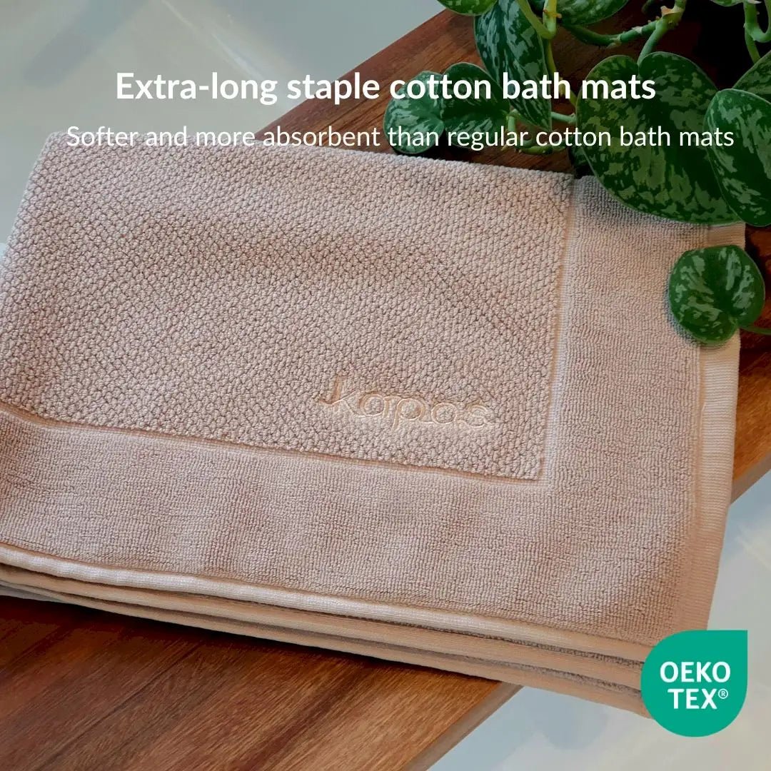 KapasLUXE extra-long staple bath mat