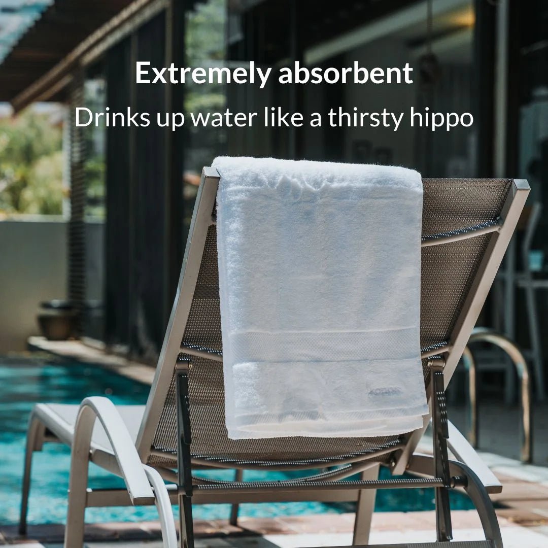 KapasLUXE towel collection | 100% extra-long staple cotton